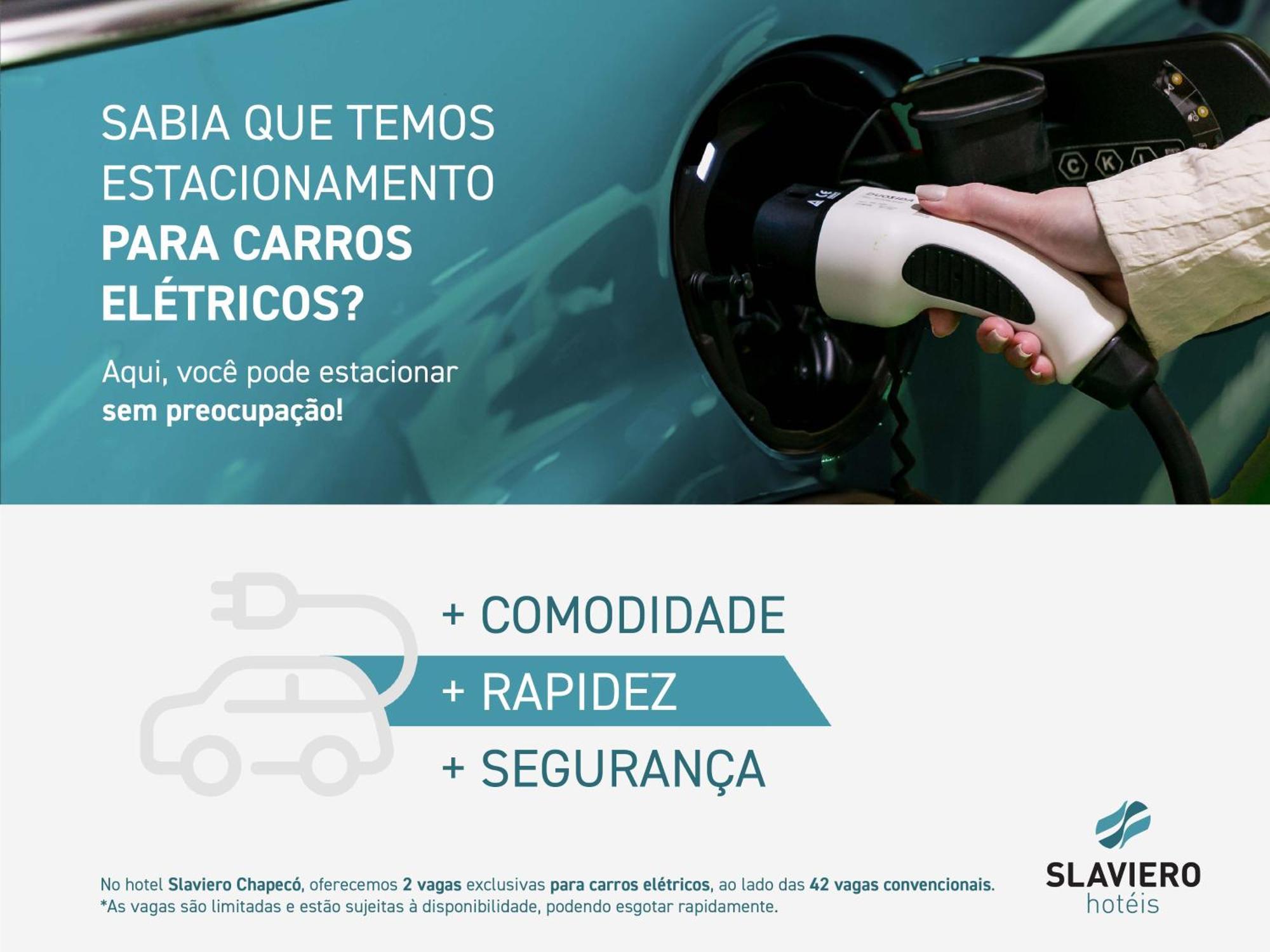 Slaviero Chapeco - Pet Friendly - Proximo A Efapi Hotell Exteriör bild